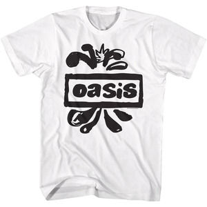 Splatter Logo Oasis Tshirt